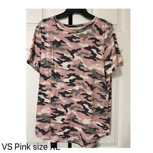 Pink Camo Tee